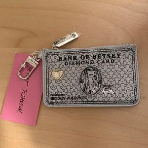 betsey johnson xomini wallet card holder Y2K early 2000s aesthetic core NANA